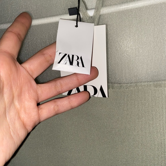 Zara Organza Knit top - Picture 5 of 13